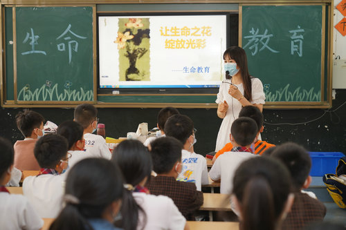 民权县实验小学举行生命教育主题班会活动